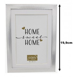 Porta Retrato 10x15cm Inox Prata